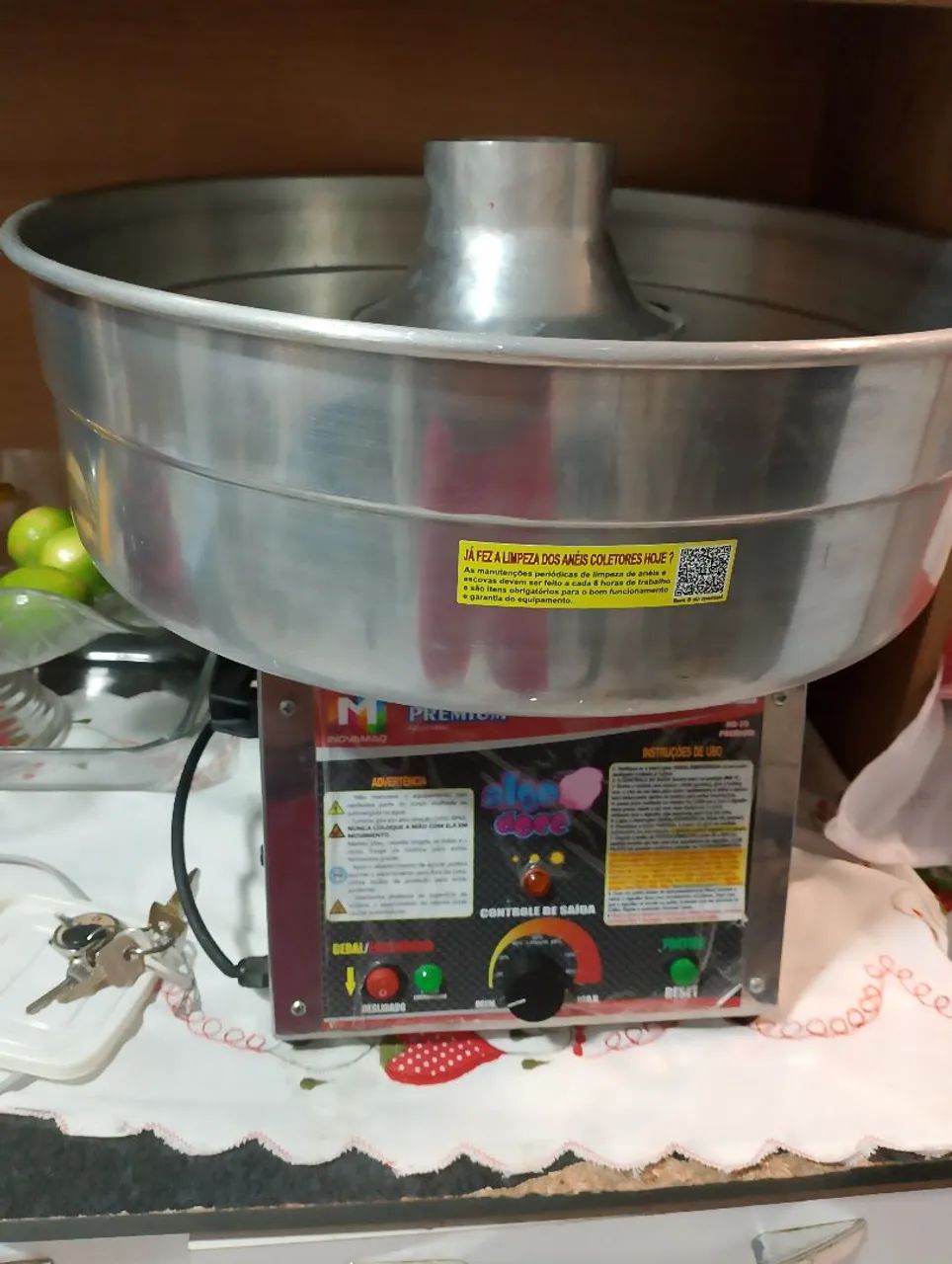 Máquina de algodão doce 