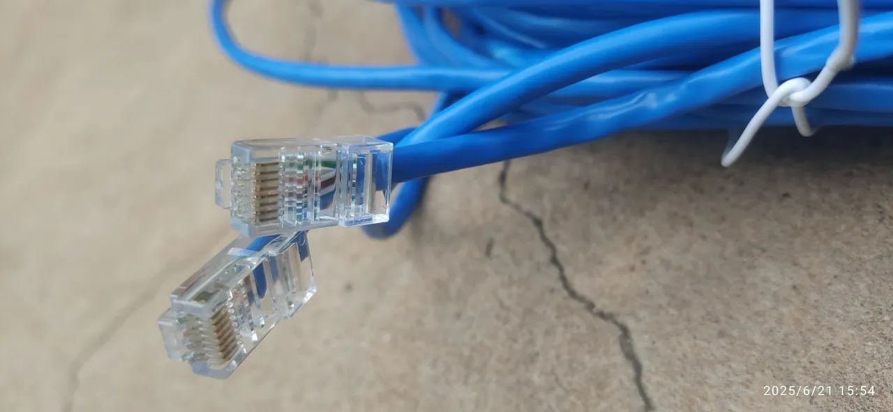 Cabo de rede cat5 - Foto 2