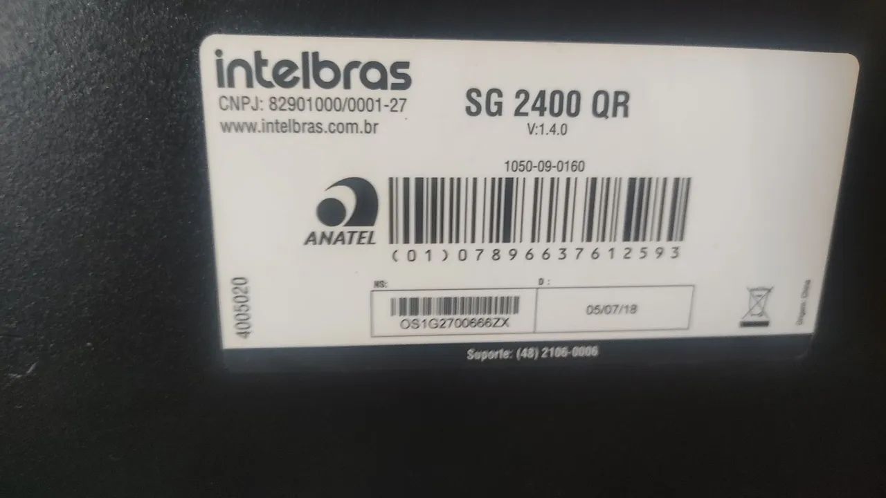 Switch Intelbras SG 2400 QR 24 Portas Gigabit Ethernet - Foto 5