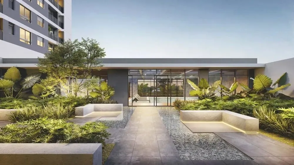Apartamento à venda no Parque Una com 2 dormitórios, vaga, piscina, espaço gourmet e ampla