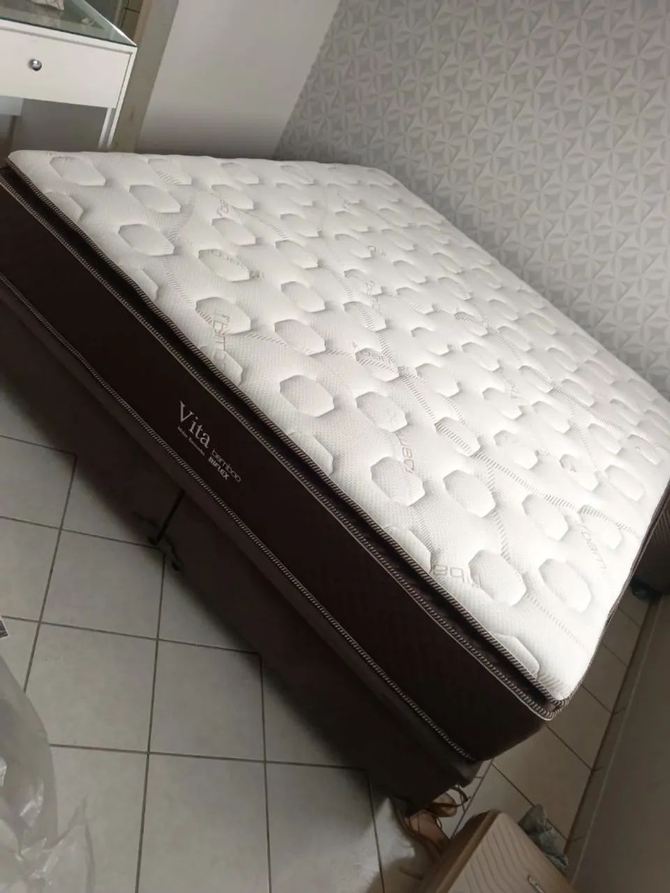 Cama Super King base baú com colchão confortável d33 - Foto 3