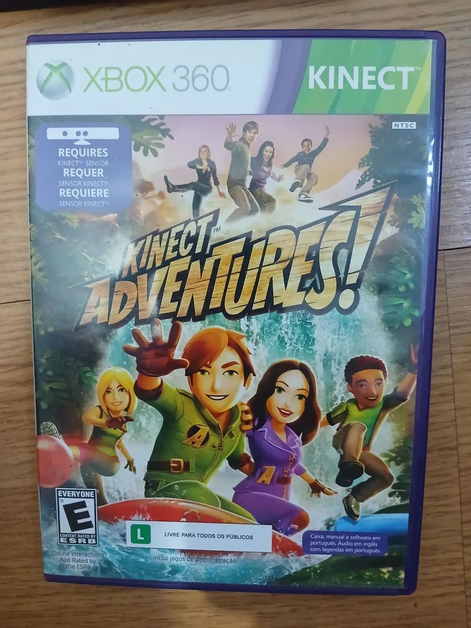 Jogos Xbox 360 - Kinect Sports, Batman, Sonic e Kinect Adventures! - Foto 5