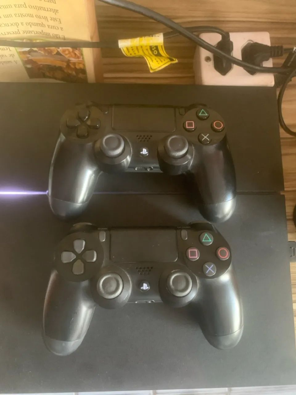 PlayStation 4 FAT semi novo (usado) para venda. - Foto 2