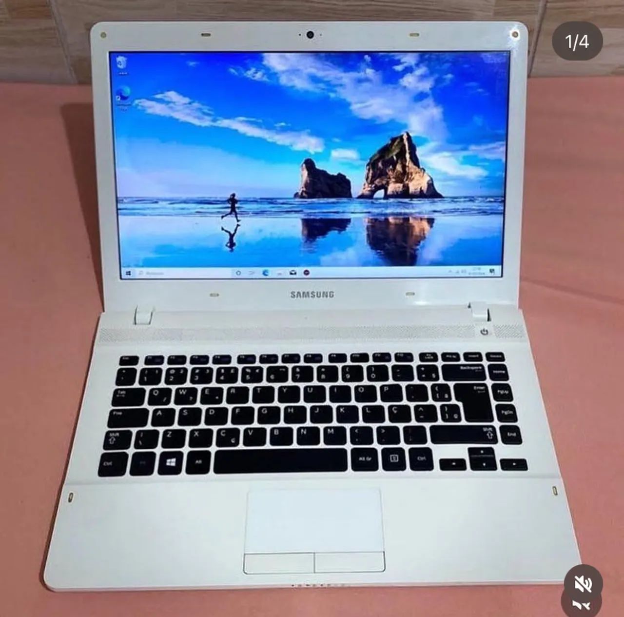 Notebook Samsung Dual core 8gb SSD 120gb 64385330788227120