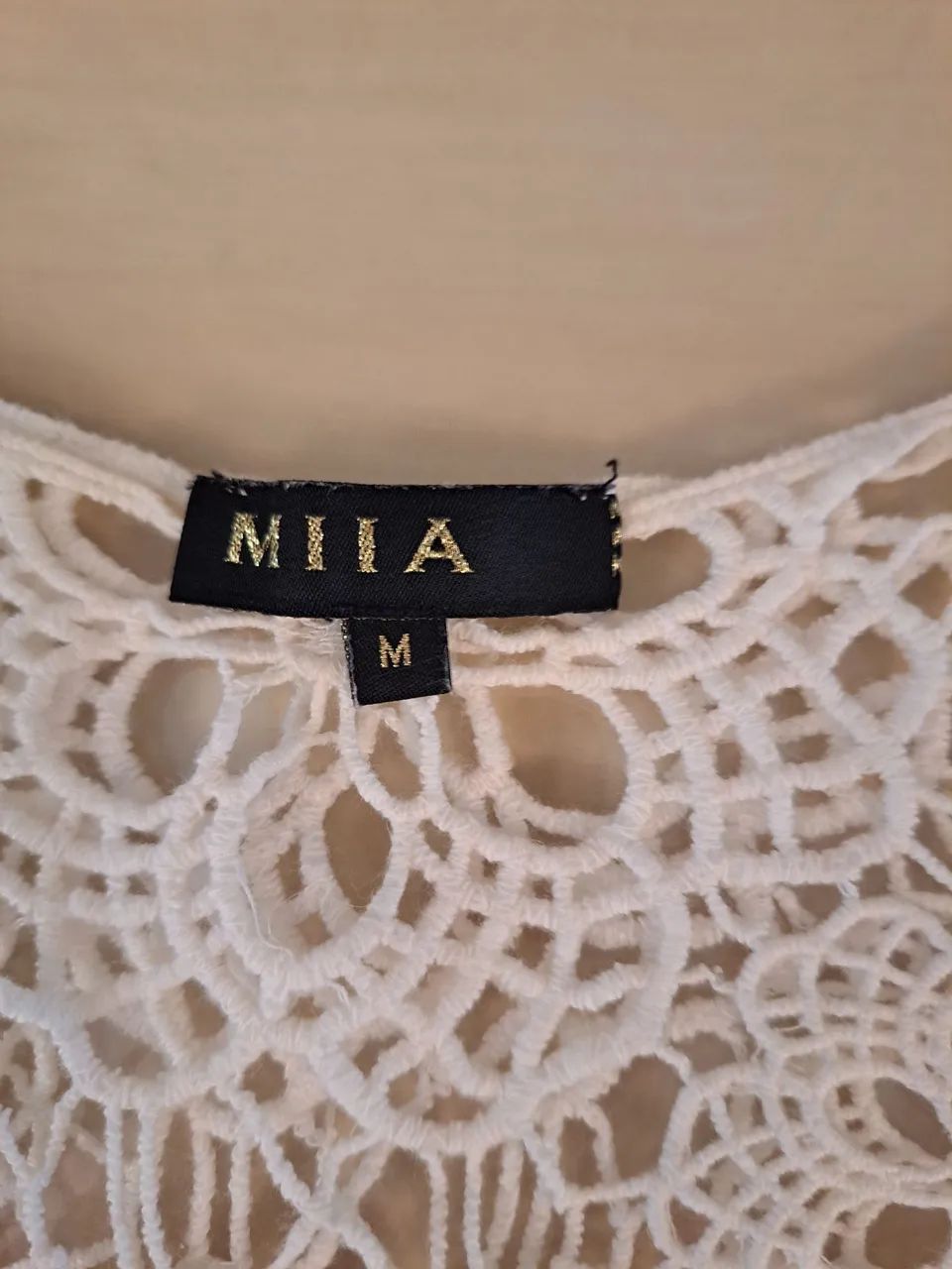 Blusa Crochê Branca - Foto 4