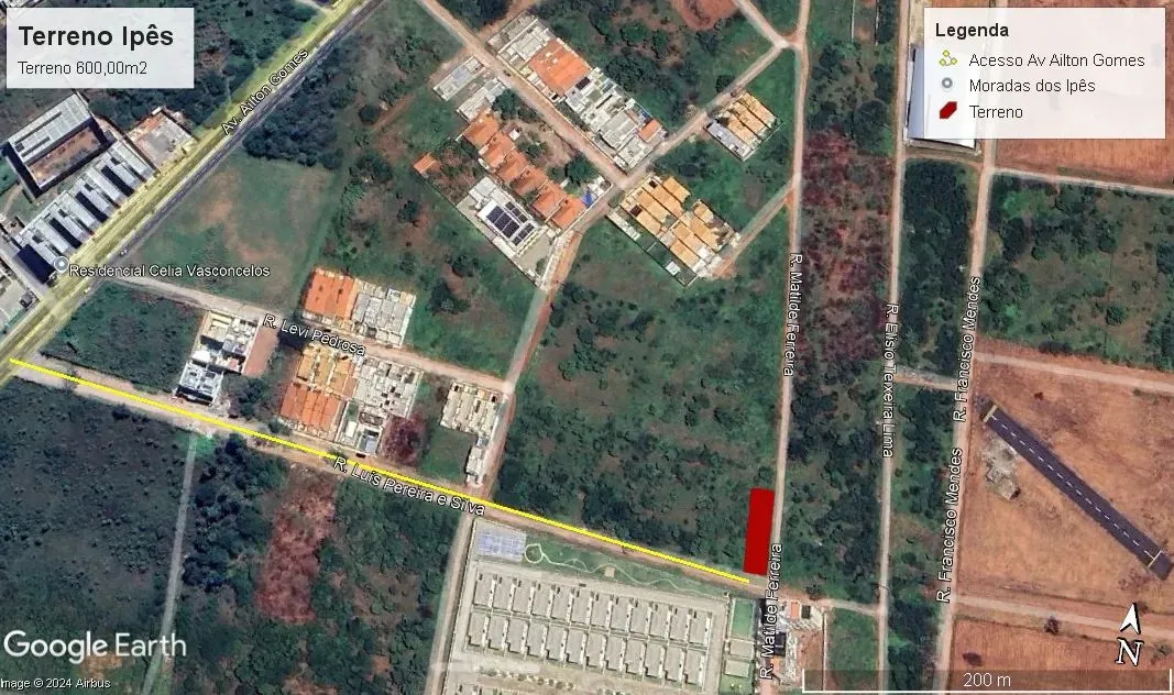 vendo um terreno de 600m2 no bairro do Planalto oportunidade única