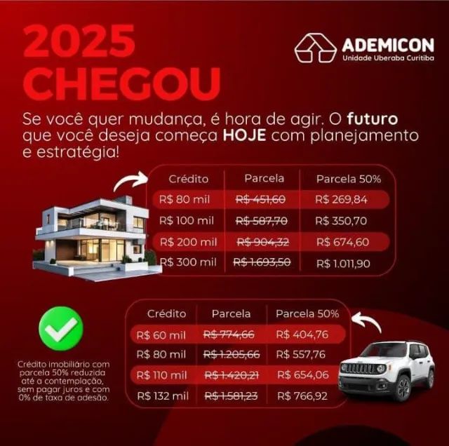 Consórcio p/ carro, moto, caminhão e imóveis. 