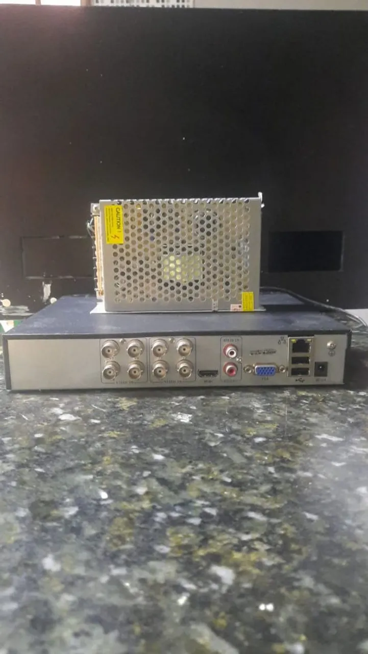 DVR para câmeras de segurança 8 canais