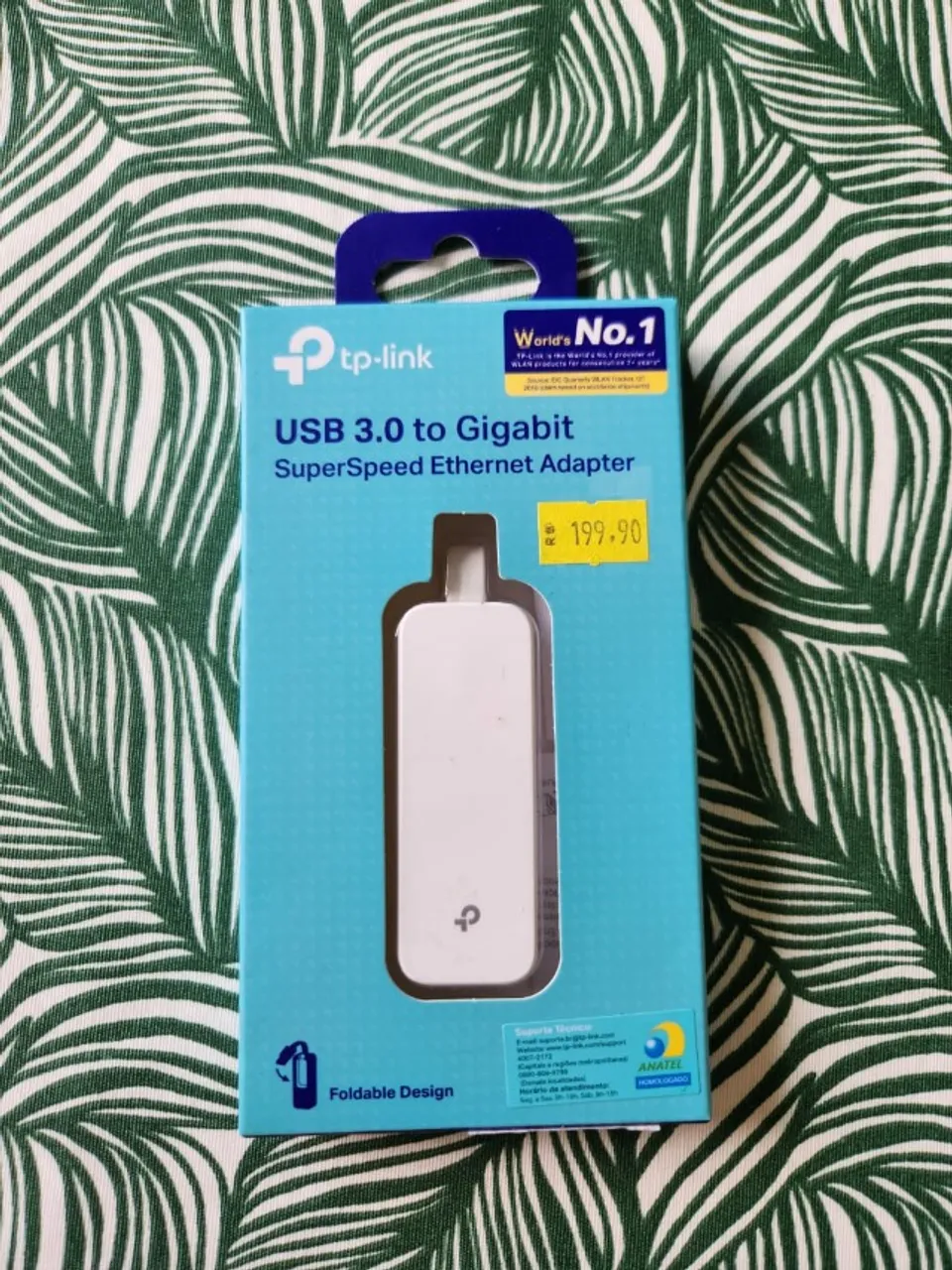 Adaptador USB 3.0 para Ethernet SuperSpeed