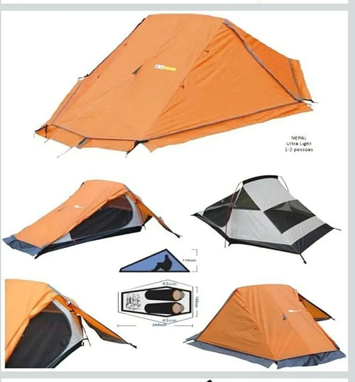 Barraca camping trilha Nepal Aztec - Foto 2