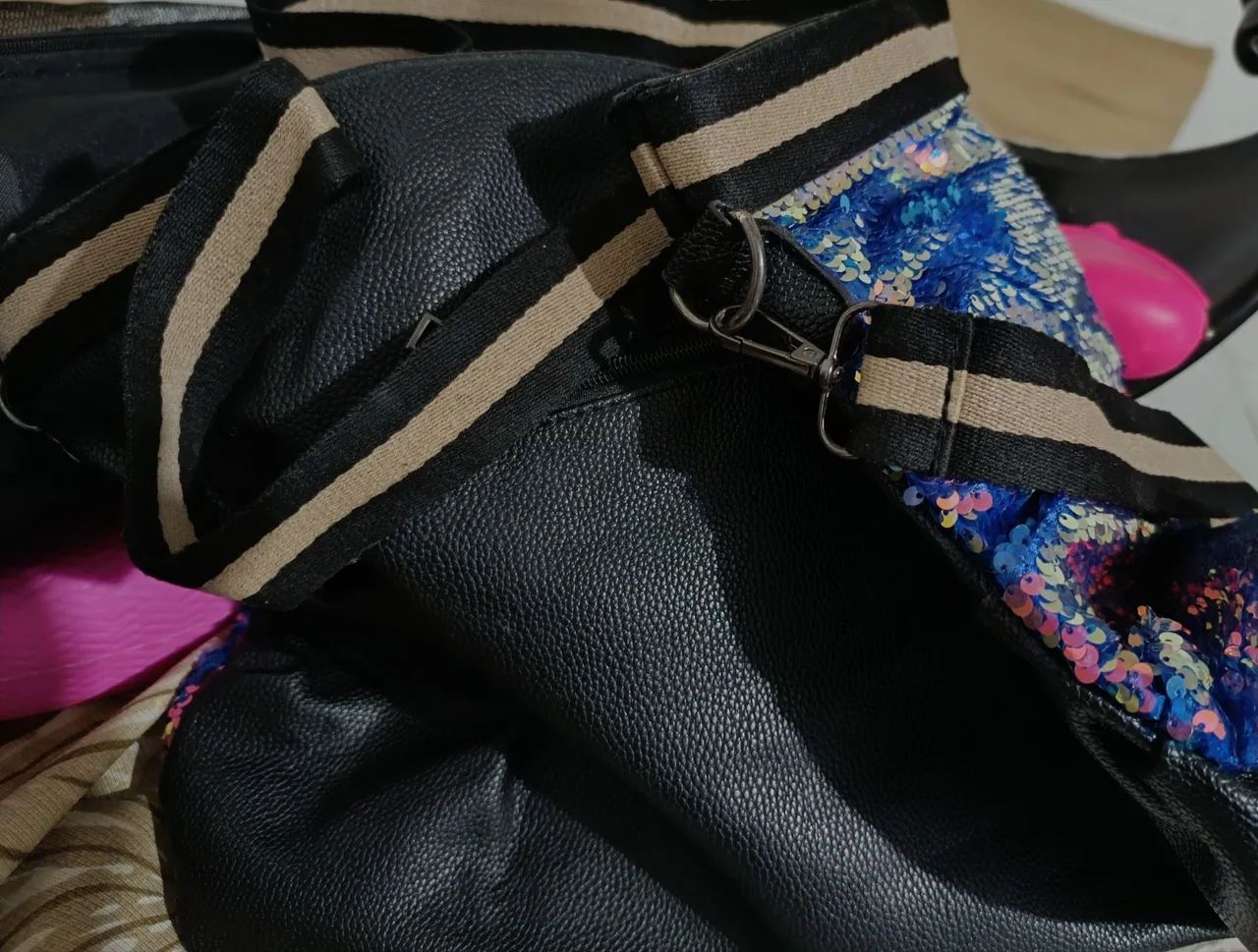 Bolsa super estilosa, com brilho! - Foto 3