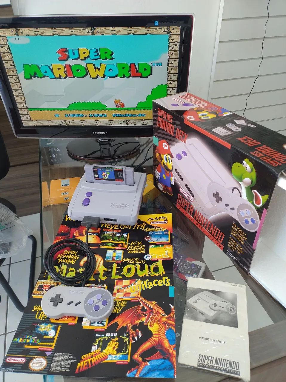 Super Nintendo Baby Americano *