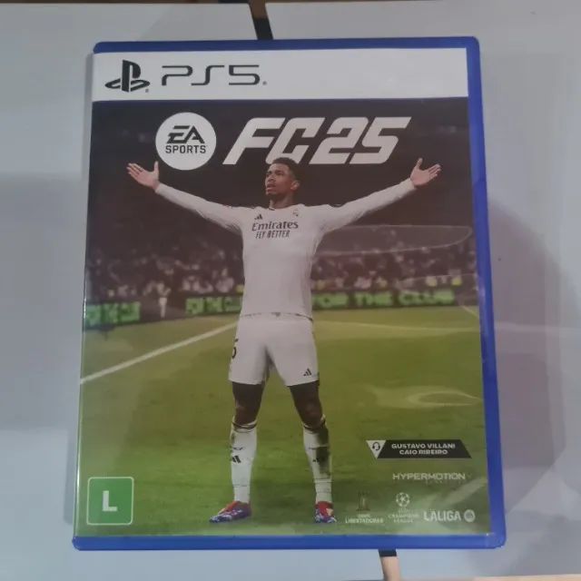 PS5 Slim MÍDIA FÍSICA com 2 controles + 2 Jogos lacrados + FC25 - Foto 5