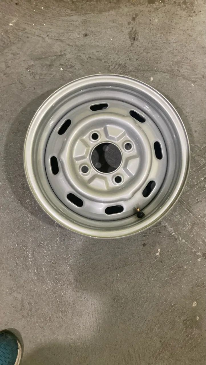 1-Roda Fusca Mexicano Porsche 8 Janelas Tala 6 4x130  - Foto 3