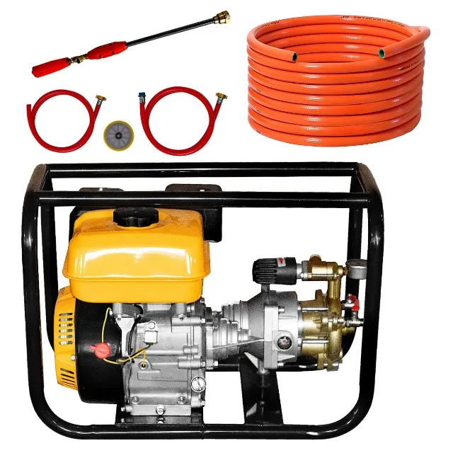 Bomba Pulverizadora Zmax ZP25MG Gas. 7hp Mangueira 25mts Nova Bg4