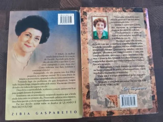 Kit com 2 livros de Zibia Gasparetto Quando é preciso voltar e Um amor de Verdade - Foto 3