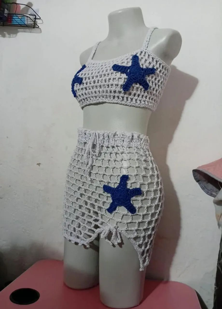 Roupas de praia CROCHÊ  - Foto 2