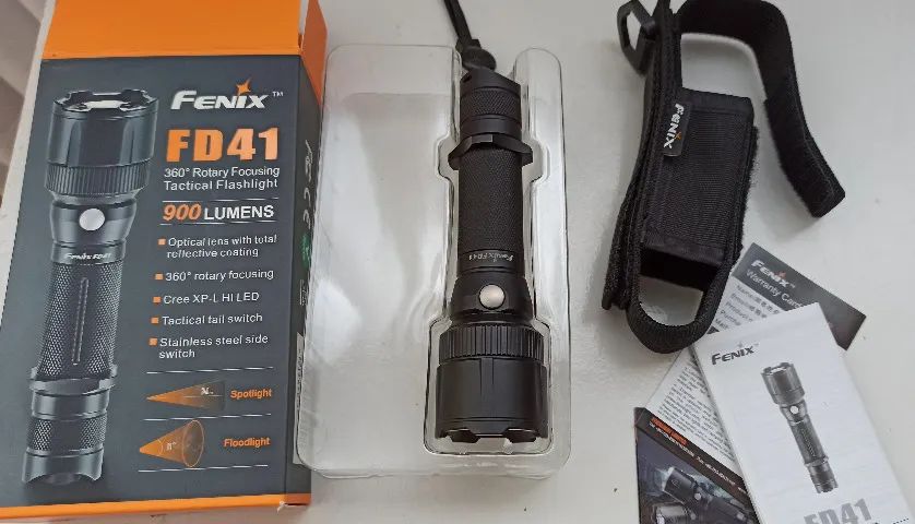 Lanterna Tática Original Fenix Fd-41 900 Lumens