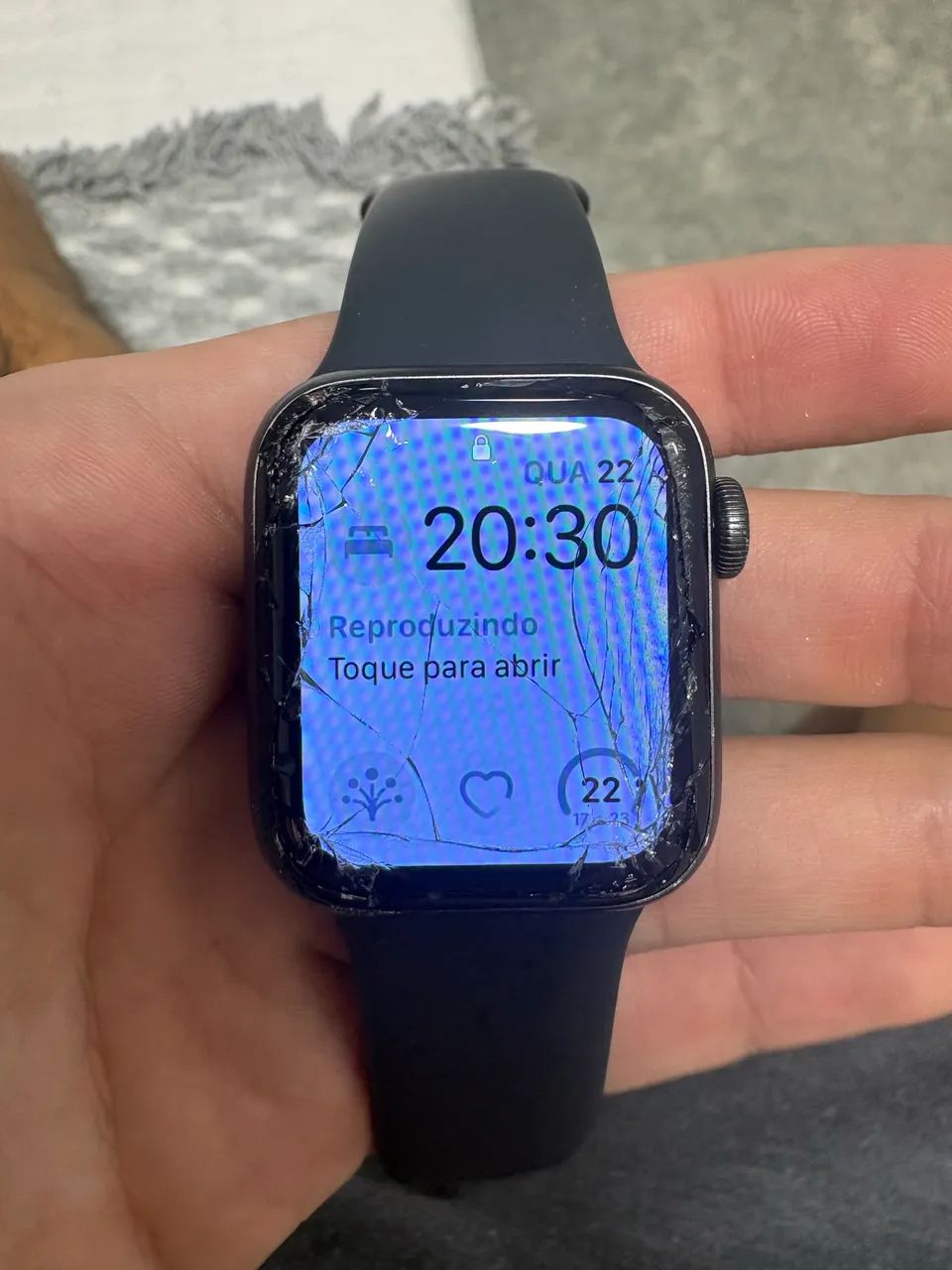 Apple Watch SE 1 40mm - vidro quebrado  - Foto 3
