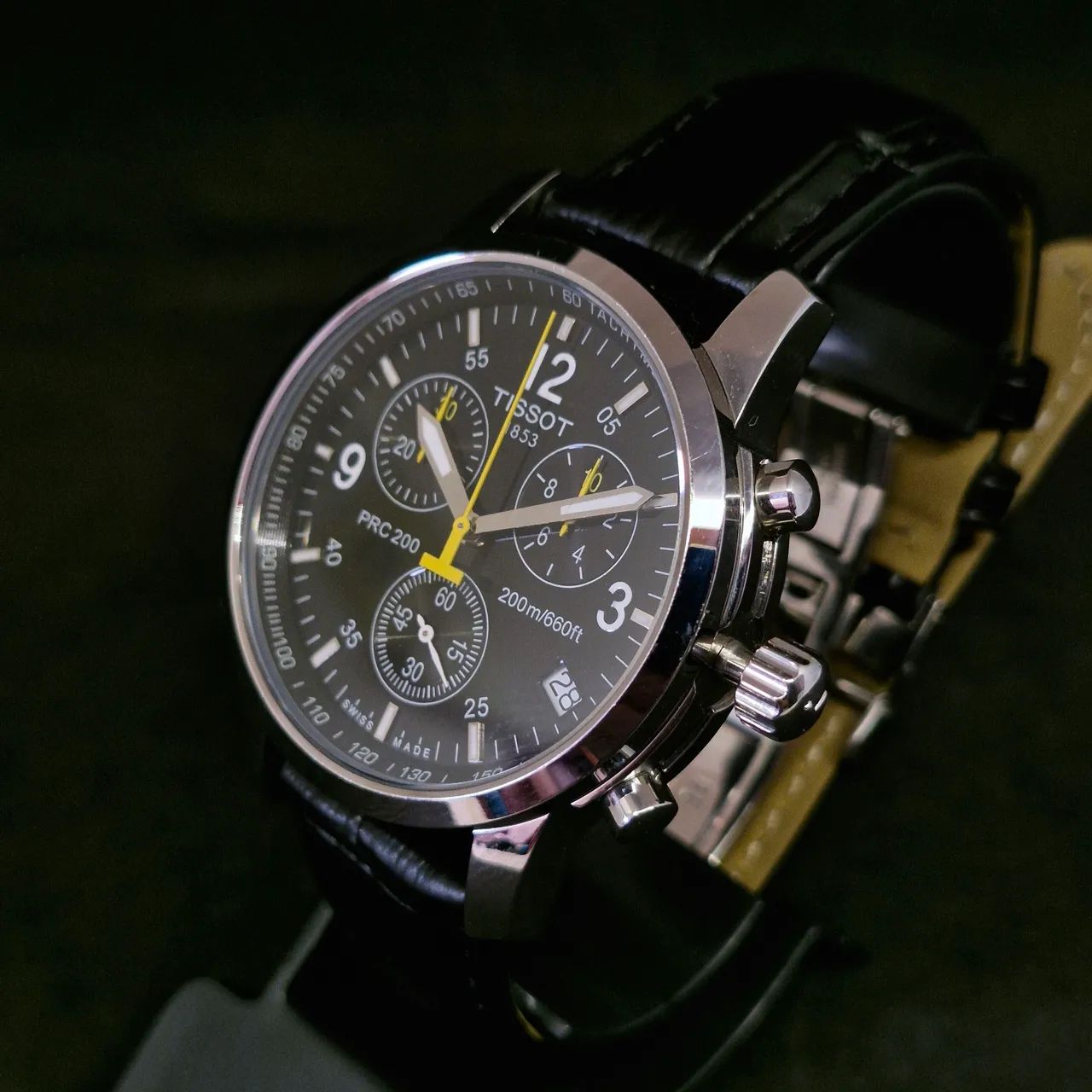 Tissot PRC200 Chronograph (impecável, pulseira nova) - Foto 2