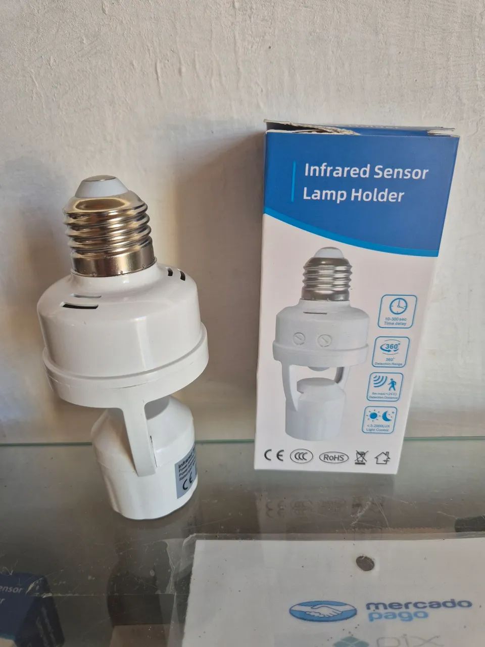 SENSOR DE PRESENÇA BOCAL E27 - Foto 3