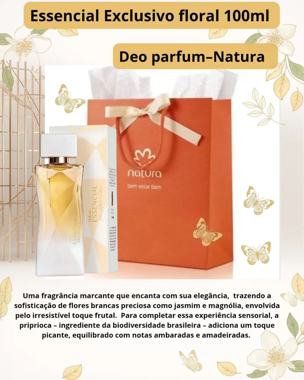 Natura Essencial Exclusivo Floral セット Set Natura Essencial