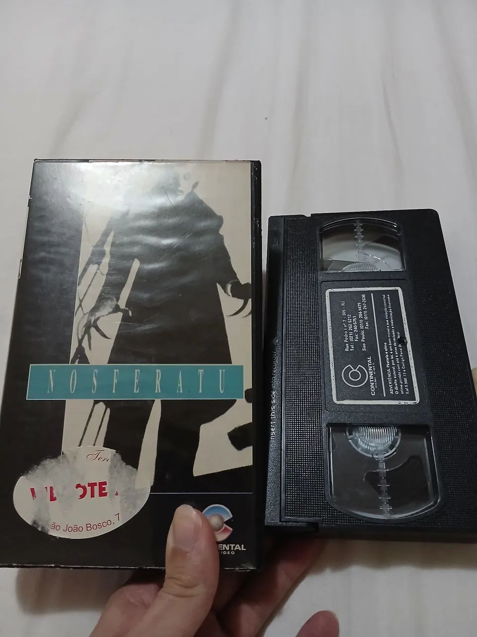 Vhs nosferatu terror classico