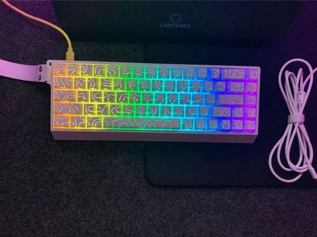 Teclado Gamer Magnético Irok Carotmas Mer68 (Na Caixa) - Foto 2