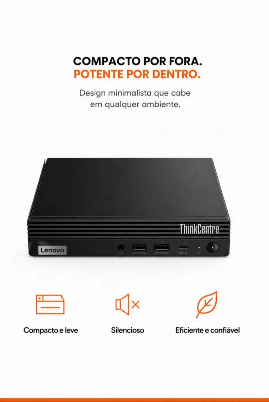 Lenovo Tiny Thinkcentre M75Q Ryzen 5 PRO 4650GE - Computadores e