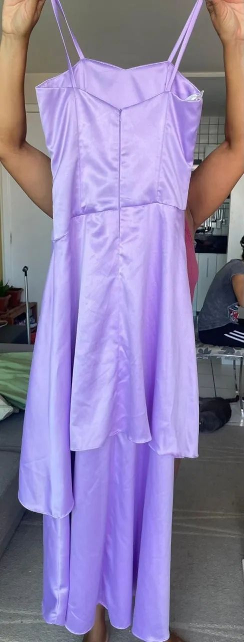 Vestido longo roxo/lilás - Foto 2