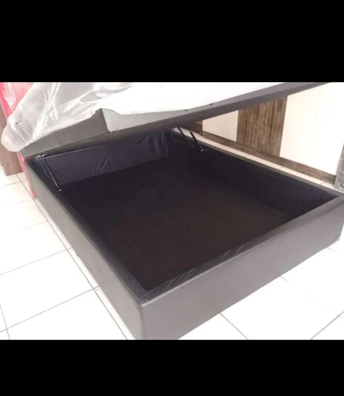 Cama casal baú 
