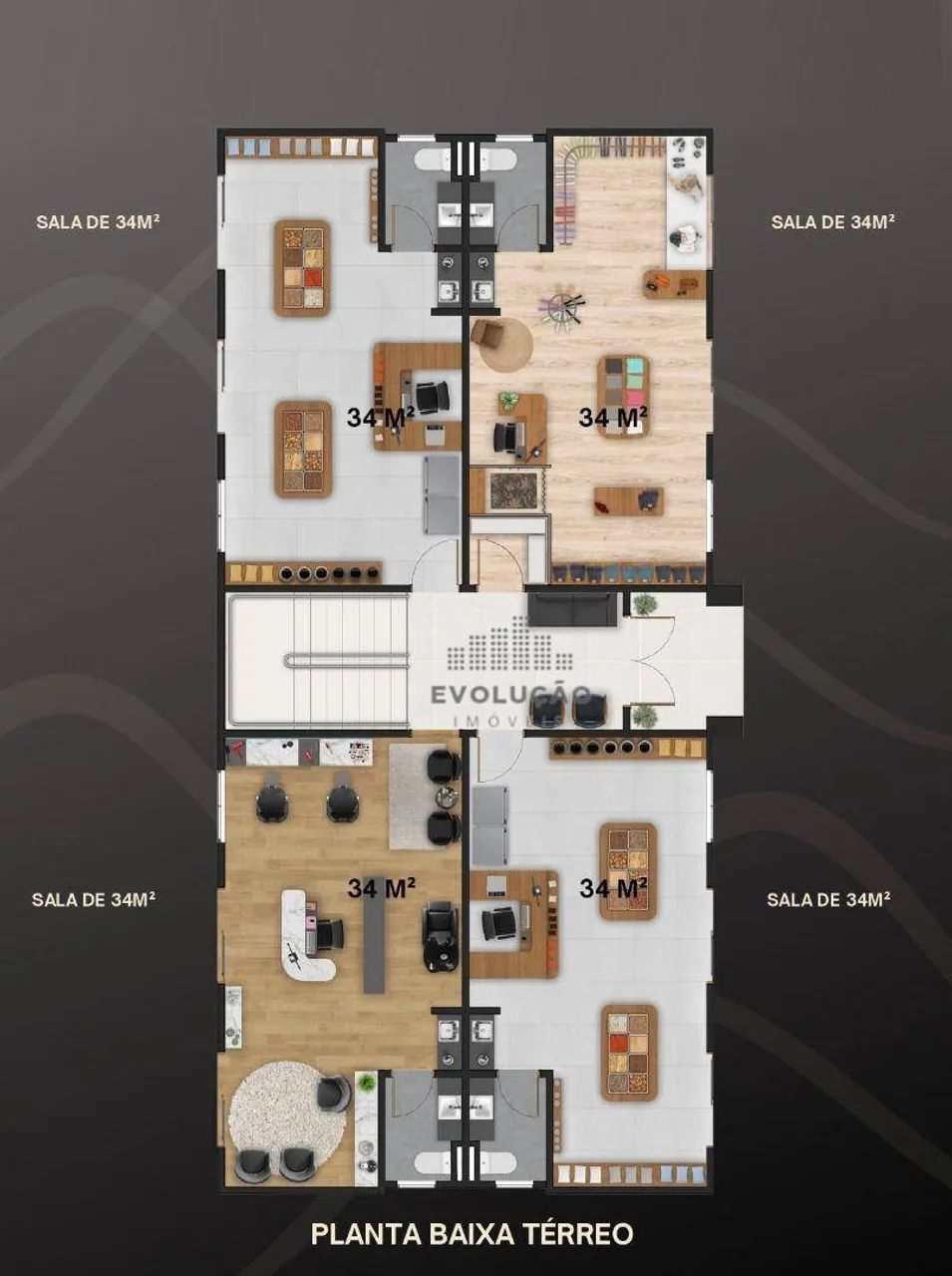 SALA COMERCIAL, 1 Vaga, Copa, Lavabo - Barra do Aririú - Foto 5