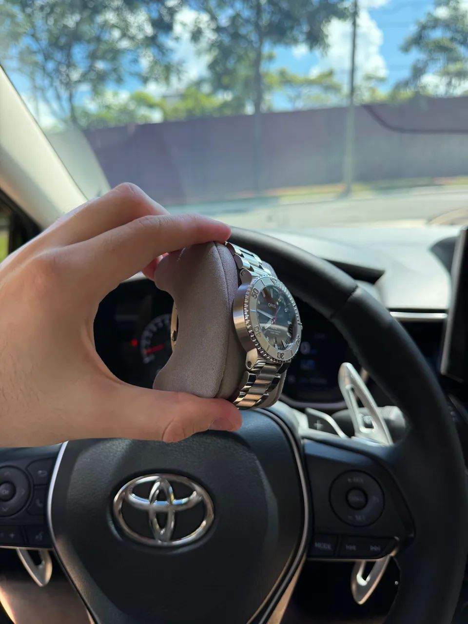 Relógio Oris Aquis Date - Foto 4