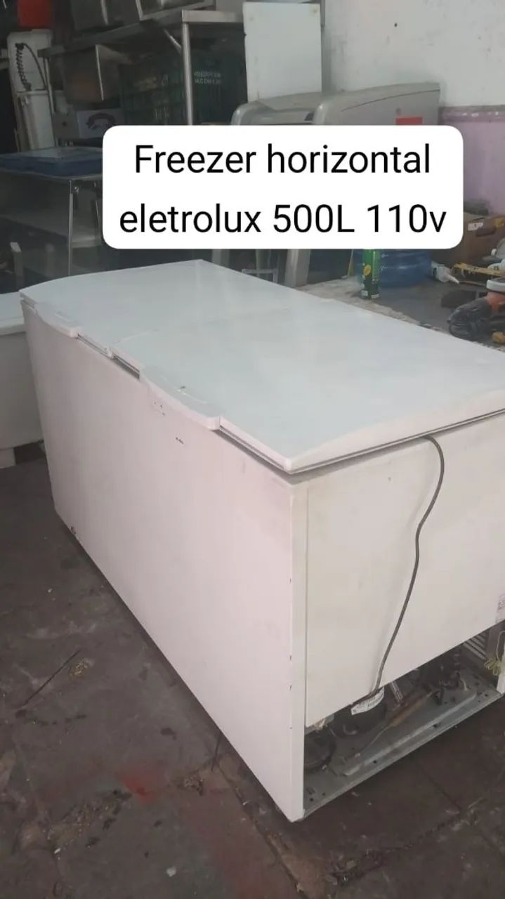 Freezer horizontal eletrolux 110v