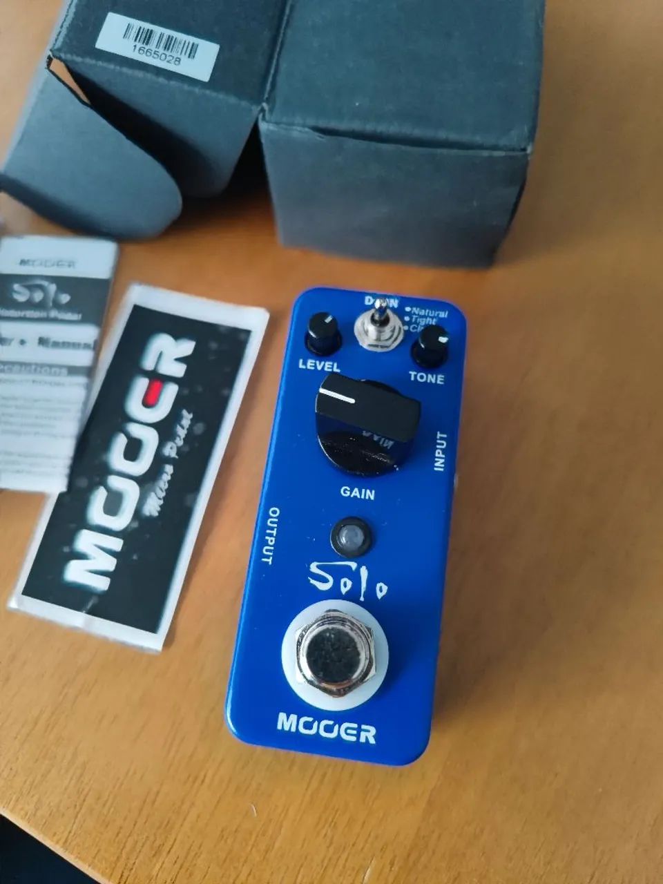 Pedal mooer Solo distorção 