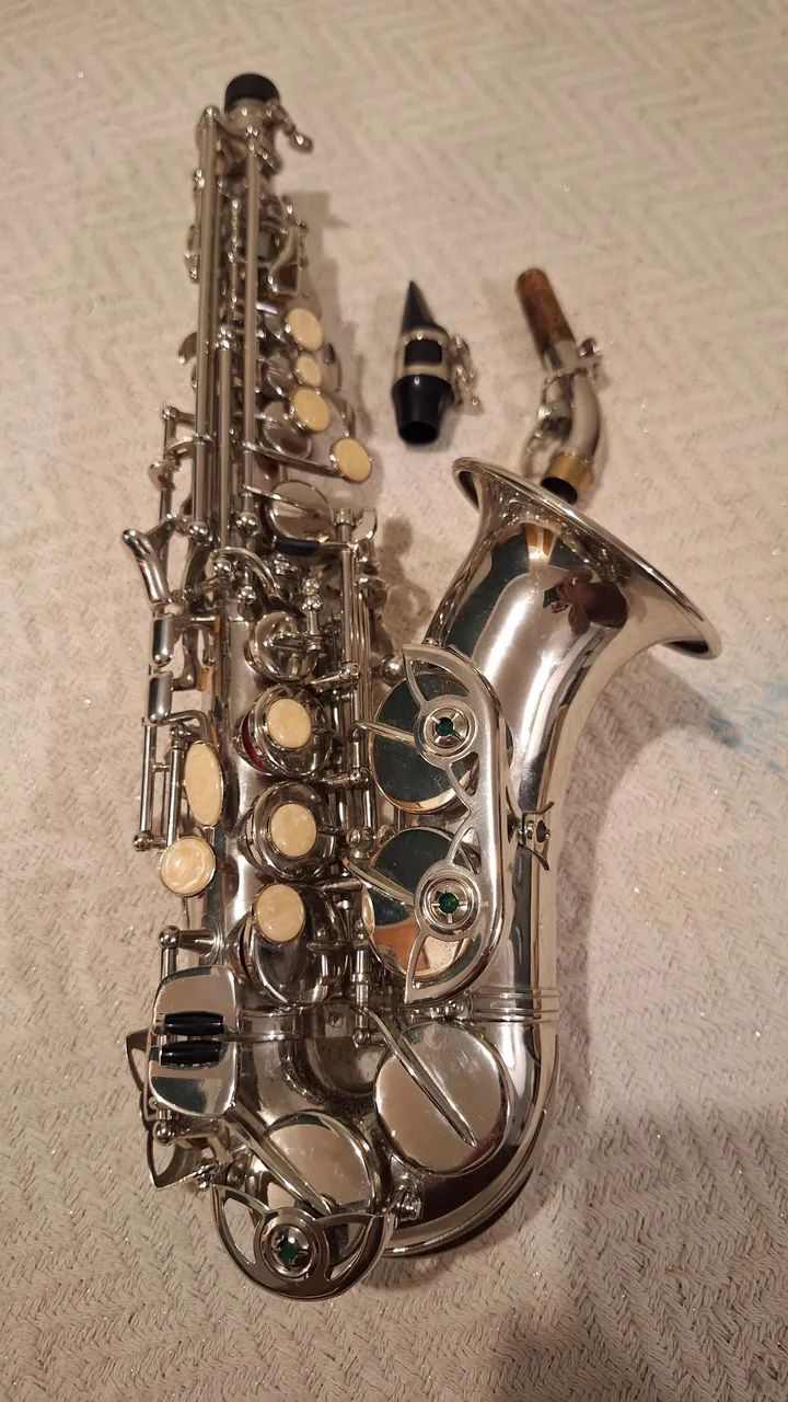Sax Soprano Curvo (IMPECÁVEL) - Foto 3