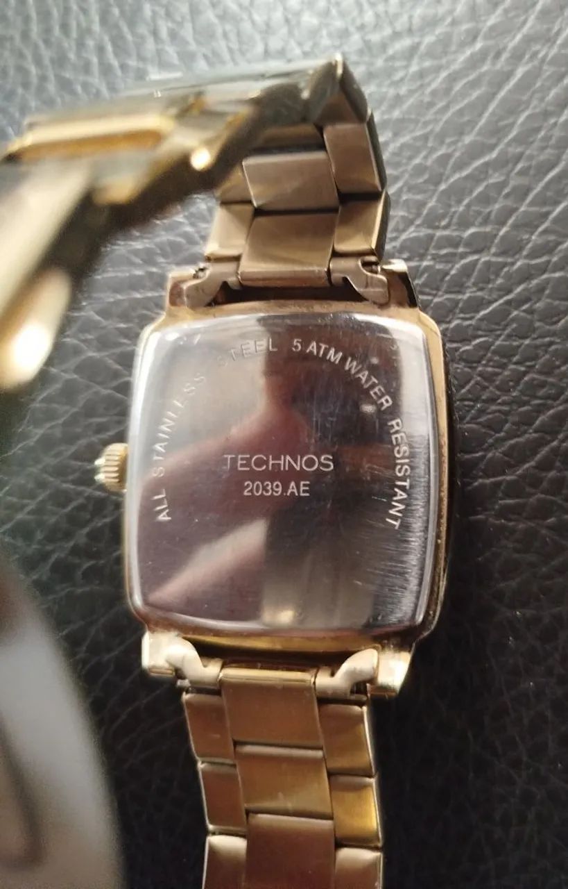 Relógio Technos dourado original - Foto 2