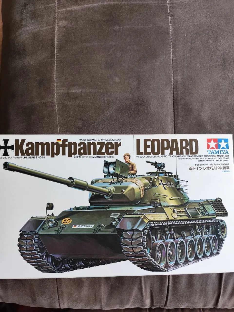 Kit Tamiya Tanque Leopardo escala 1/35
