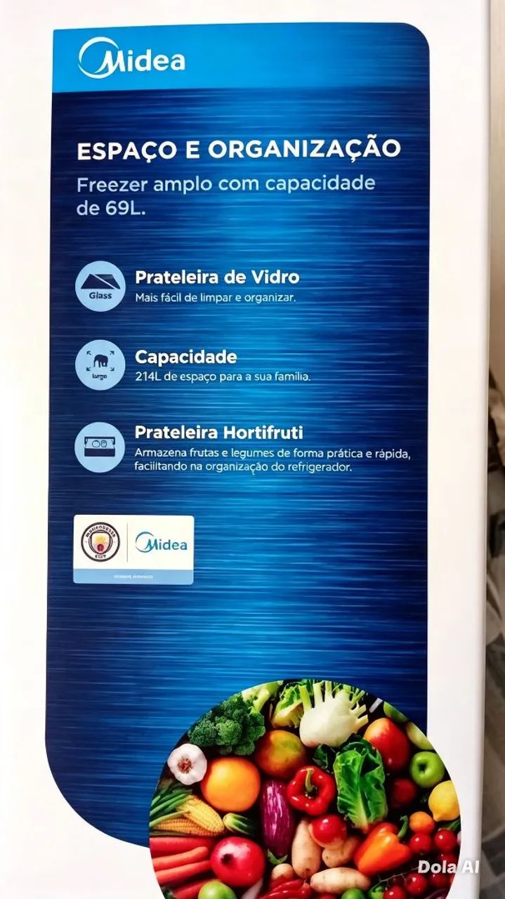 Geladeira Mídea - Foto 5