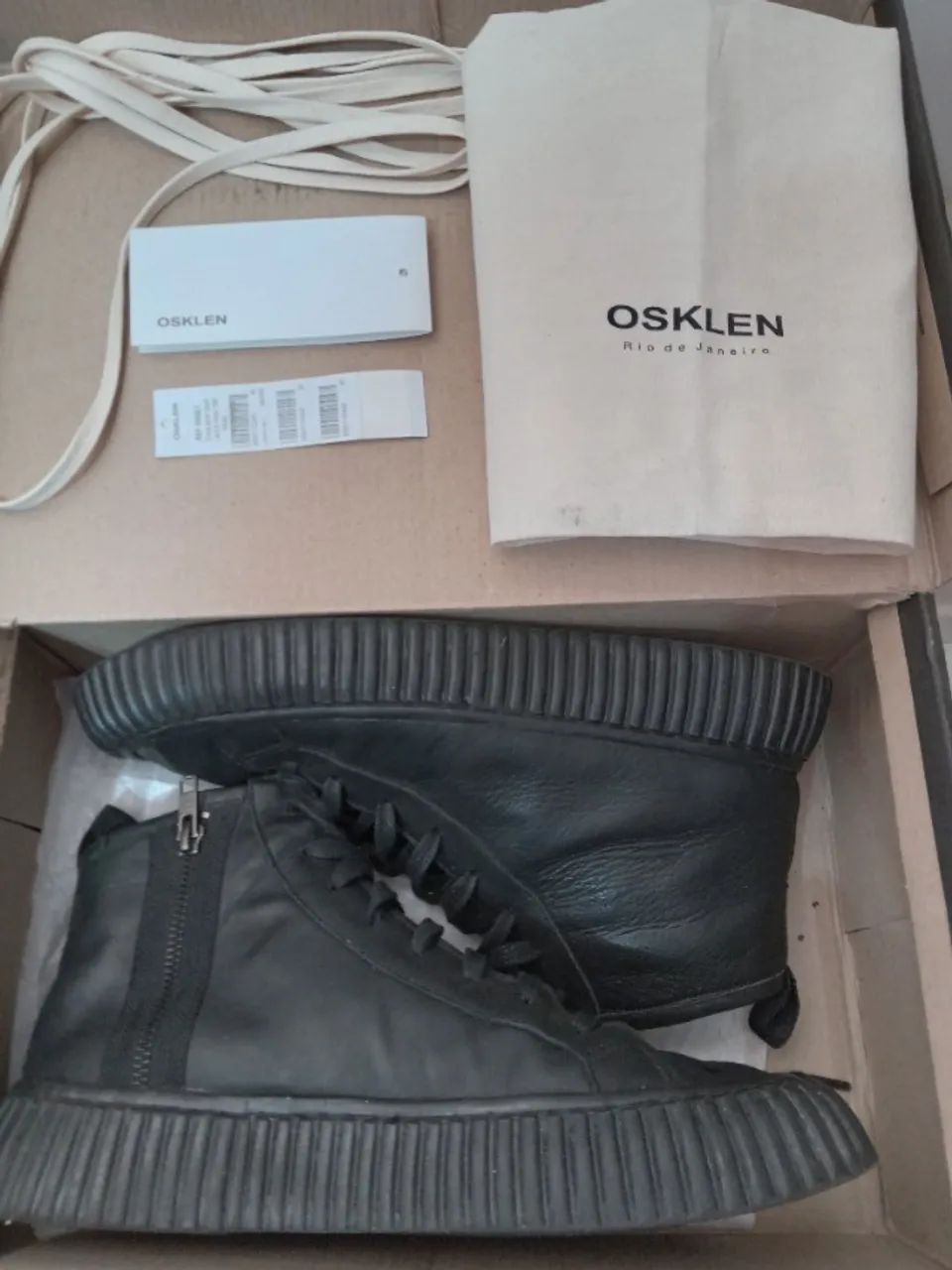 Bota Osklen New Grip Laces 100% Original - Foto 2