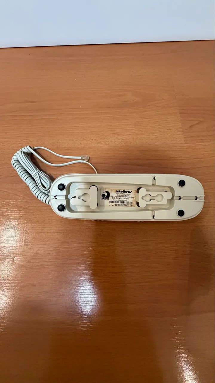 Telefone  Gôndola Branco Montável Na Parede - Foto 3