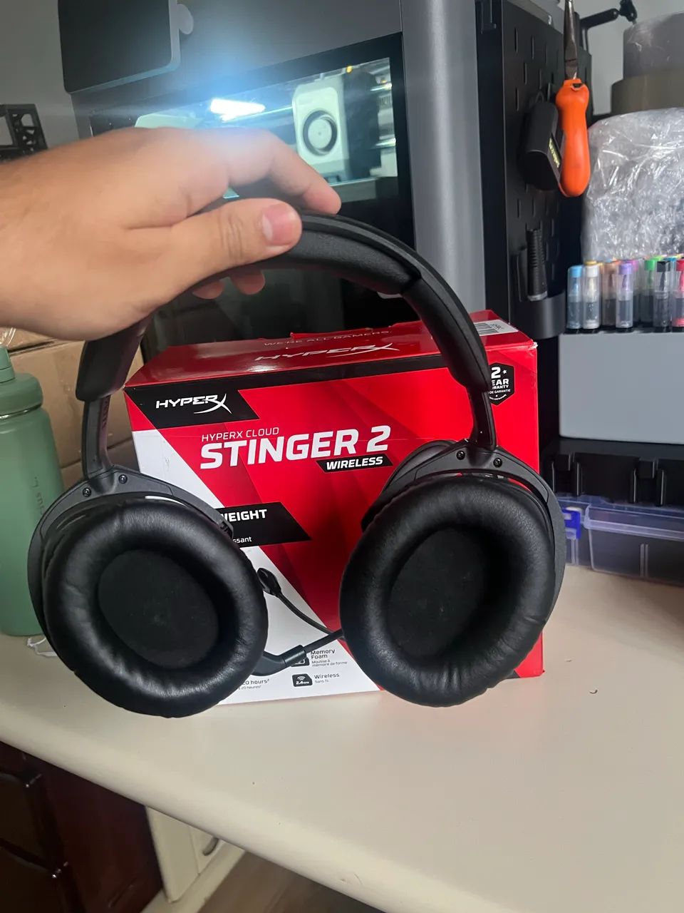 HyperX Cloud Stinger 2 Wireless NOVO | NF + Garantia - Foto 4