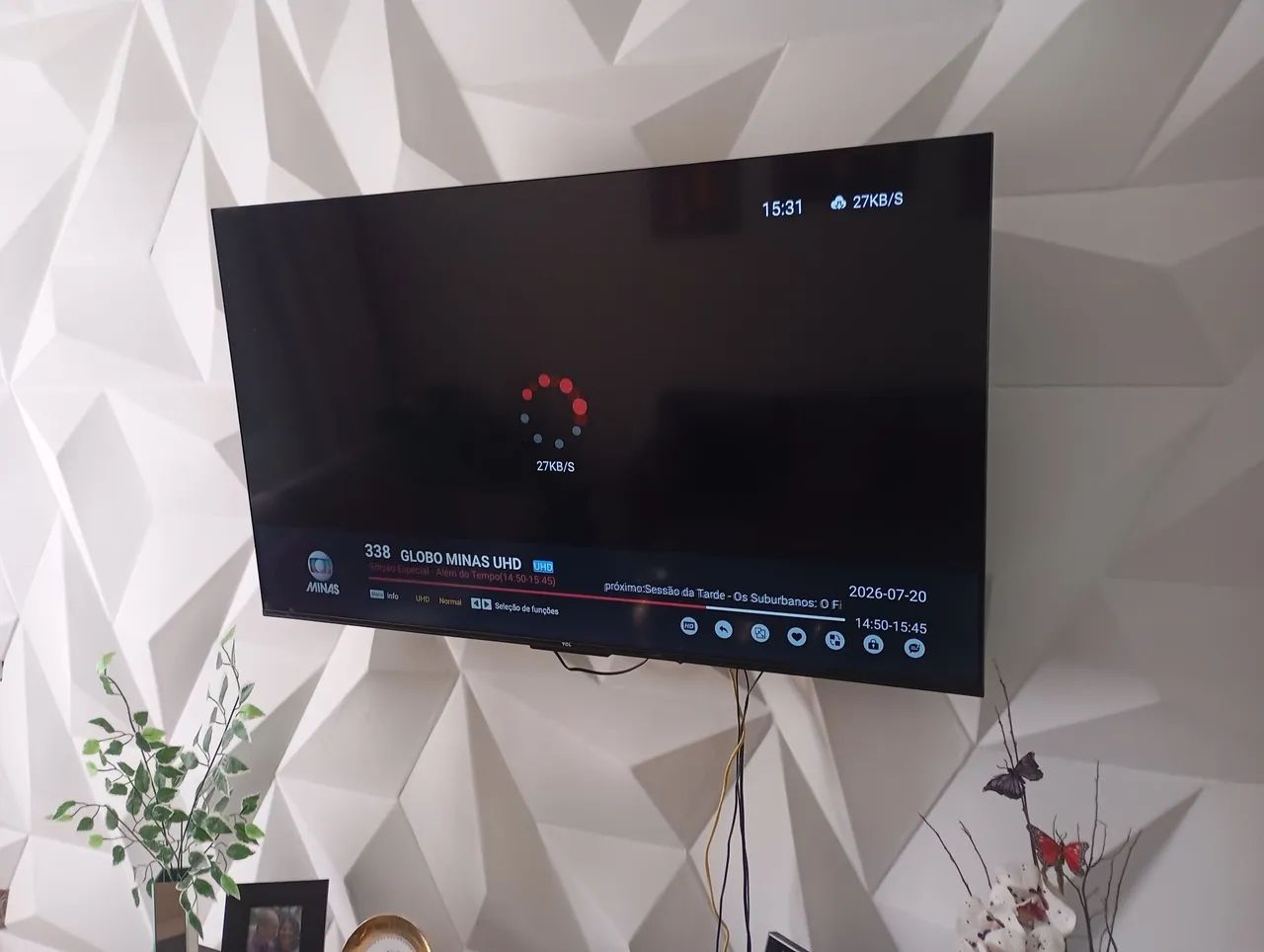 Tv nova tcl 55 polegadas 4 k - Foto 2