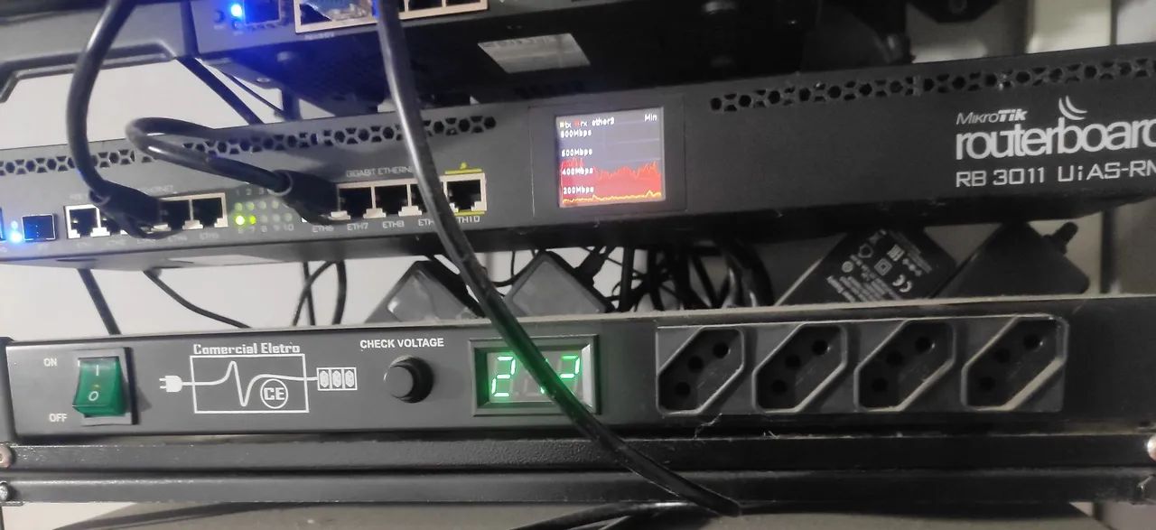Mikrotik RB3011 Semi-Nova - Foto 3