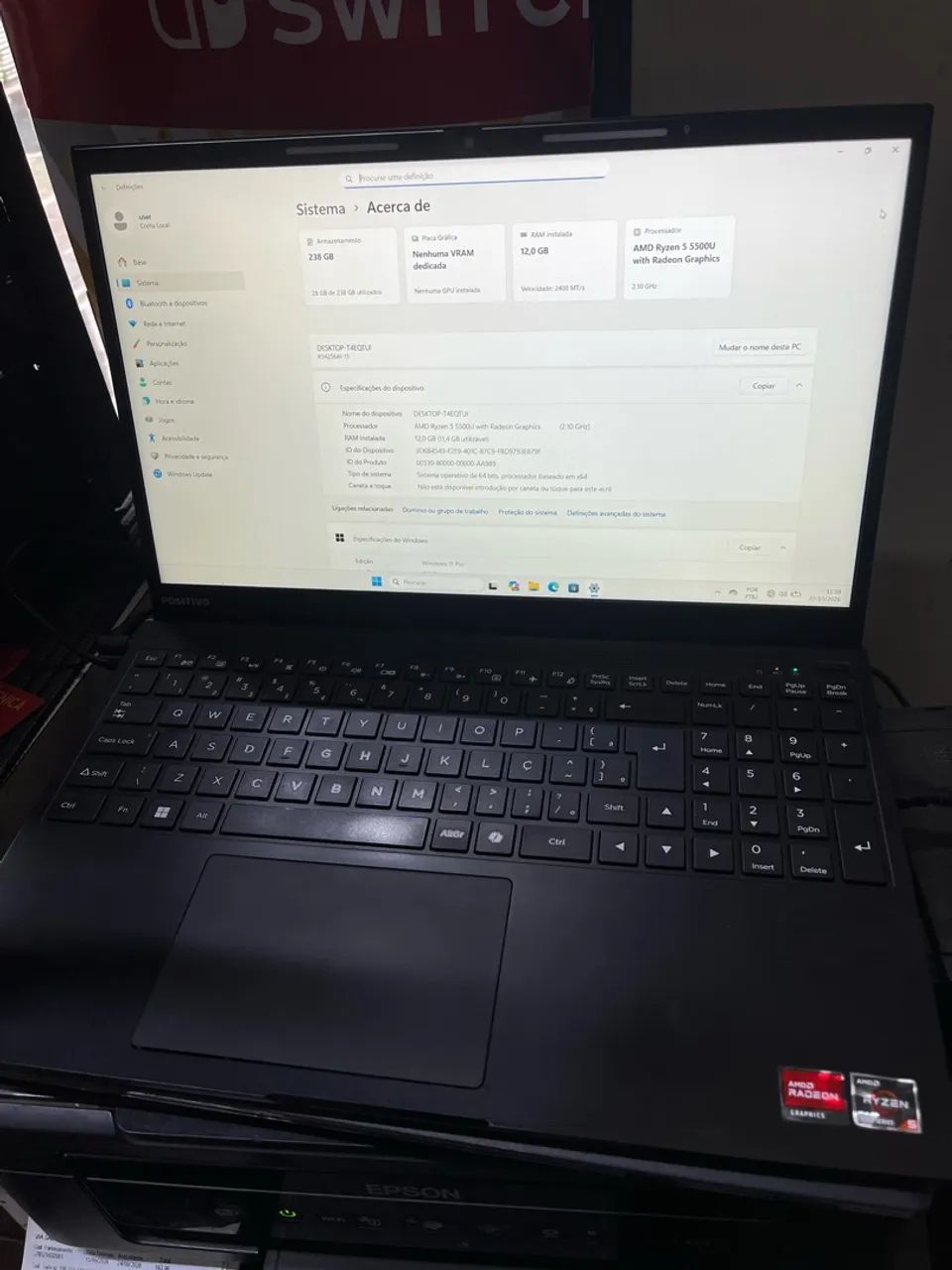 Notebook Positivo Vision R15 - Foto 4