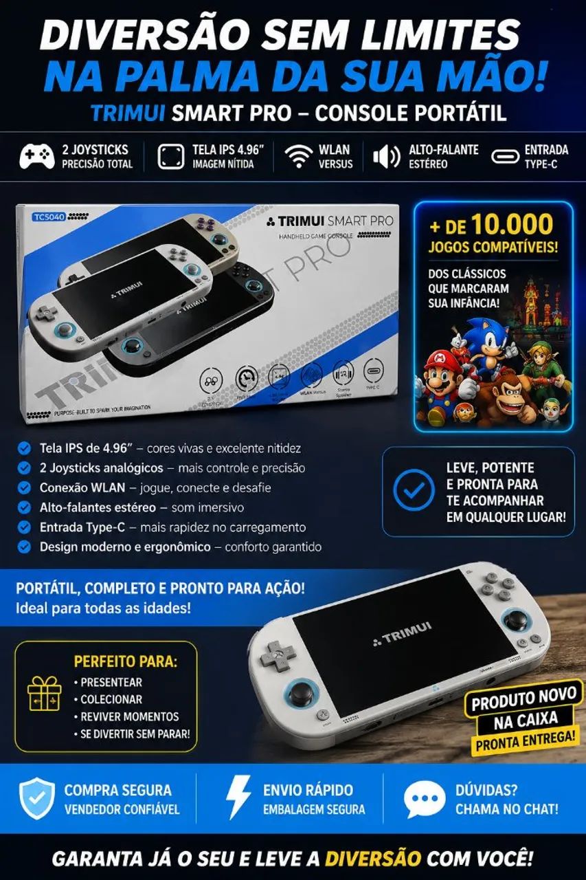 Console portátil Trimui 128gb