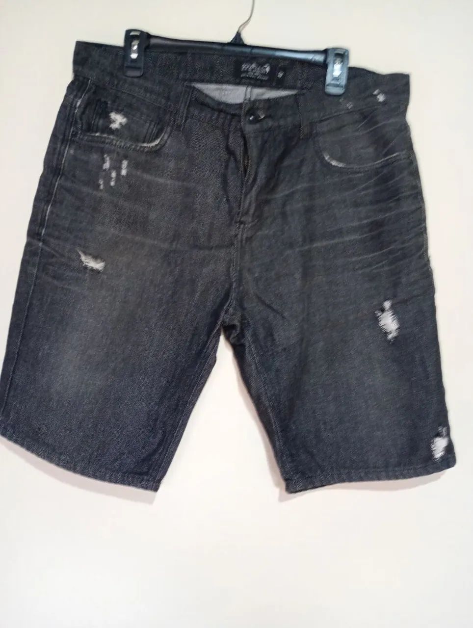 Bermuda jeans masculina 