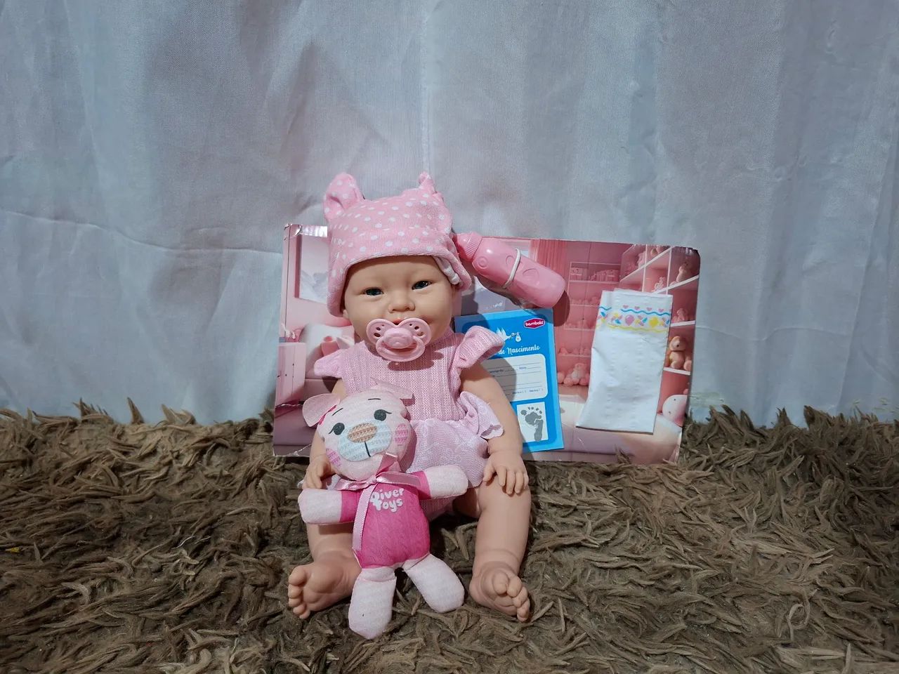 Boneca Bebê + Acessórios 