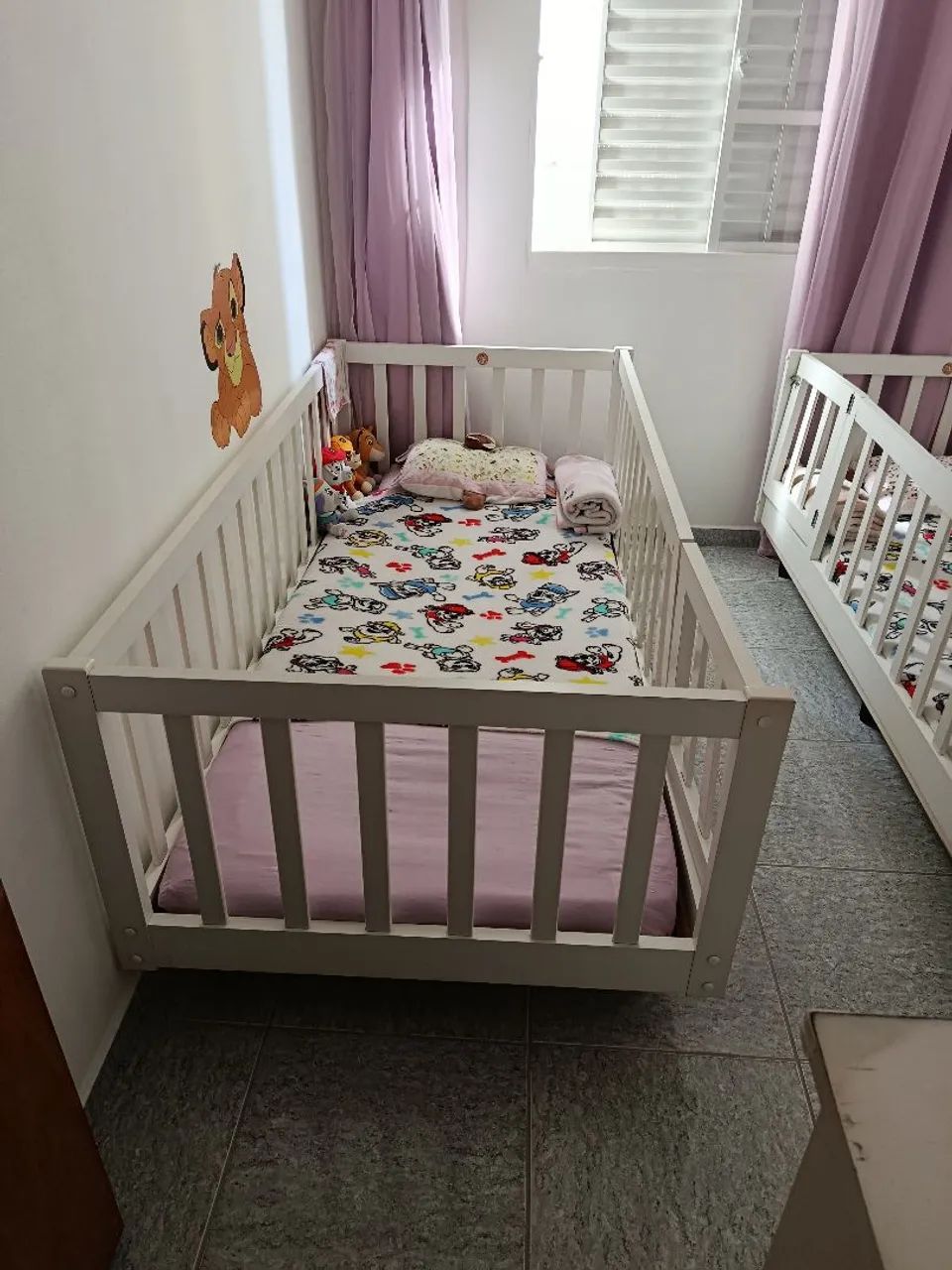 Cama solteiro infantil Montessoriana 
