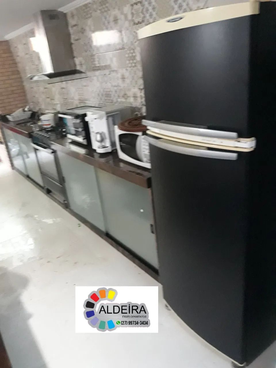 Envelopamento de Geladeira  - Foto 4